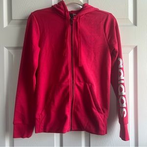 Adidas Hoodie, Zip up, Women Jacket NEW
